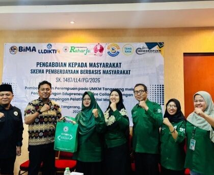 Universitas Raharja Dorong Inovasi dan Digitalisasi UMKM melalui Program PKM BIMA 2026