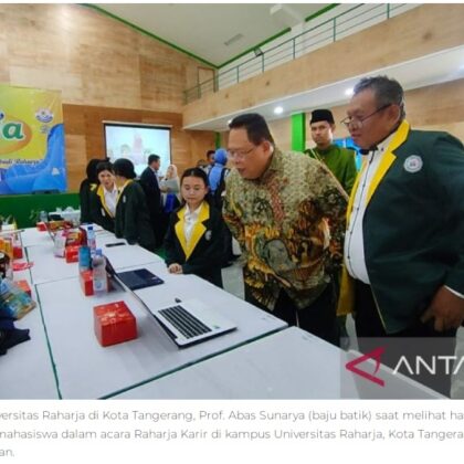 Prof Abas tegaskan penelitian mahasiswa harus bermanfaat bagi dunia usaha